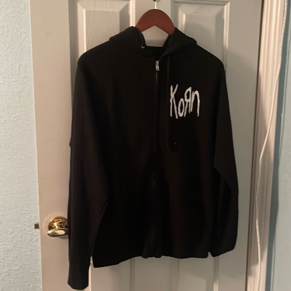 Korn Zip Up Hoodie